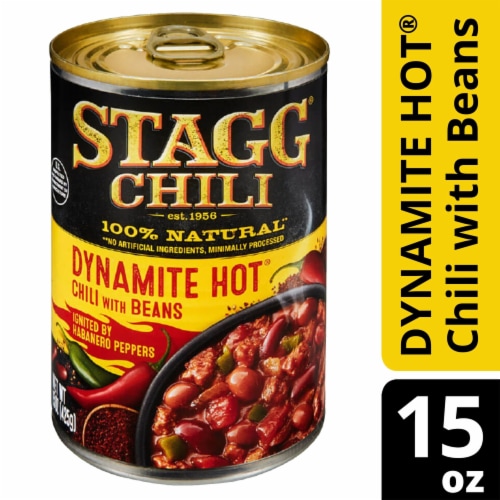 Stagg® Chili Dynamite Hot Chili with Beans & Habanero Peppers Perspective: front