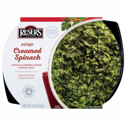 Reser's® Asiago Creamed Spinach Perspective: front