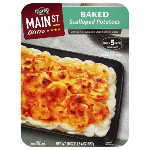 Reser's® Main St® Bistro Baked Scalloped Potatoes Perspective: front