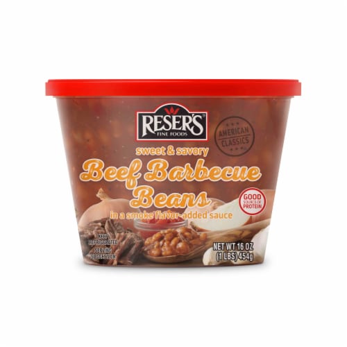 Reser's® Sweet & Savory Beef Barbecue Beans Perspective: front
