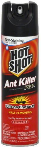 Hot Shot® Ant Killer Plus Non-Staining Water-Based Insecticide Spray Perspective: front
