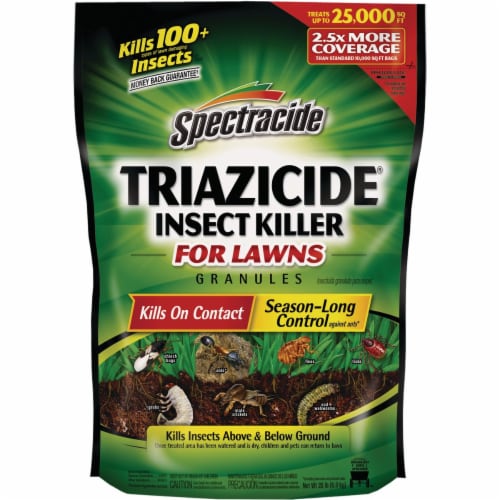 Spectracide Triazicide 20 Lb. Ready To Use Granules Insect Killer For Lawns Perspective: front