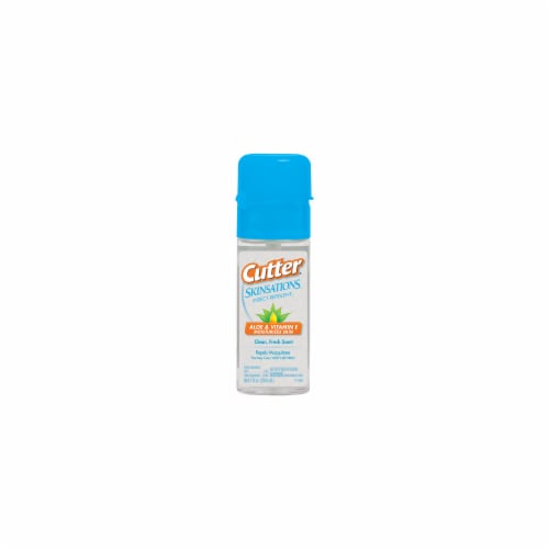 Cutter Skinsations Insect Repellent Liquid For Mosquitoes/Other Flying Insects 0.475 oz