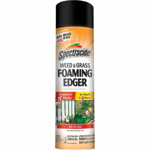 Spectracide 17 Oz. Ready To Use Aerosol Weed & Grass Foaming Edger HG-96182 Perspective: front