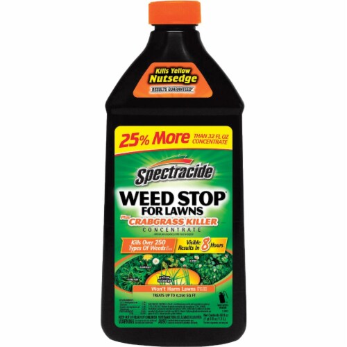 Spectracide Weed Stop 40 Oz. Concentrate Crabgrass & Weed Killer HG-96624 Perspective: front