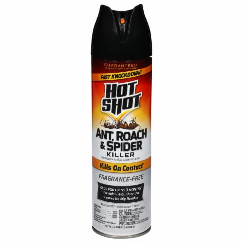 Hot Shot® Fragrance Free Ant, Roach, and Spider Killer Perspective: front