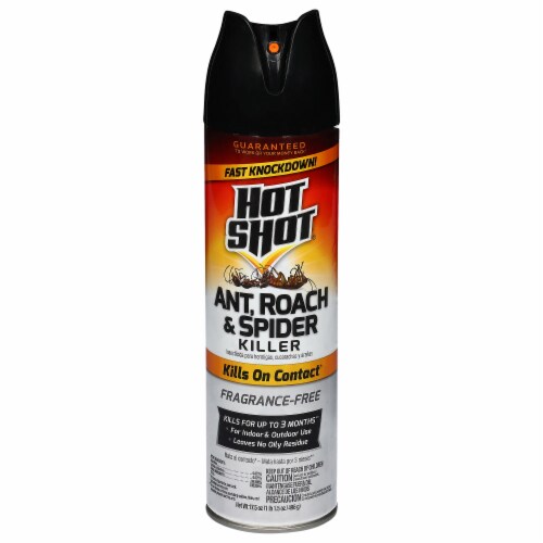 Hot Shot® Fragrance Free Ant, Roach, and Spider Killer Perspective: front