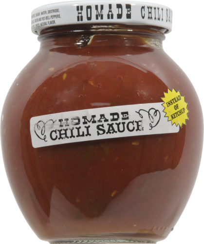 Homade Chili Sauce Perspective: front