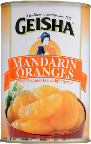 Geisha Mandarin Oranges Perspective: front