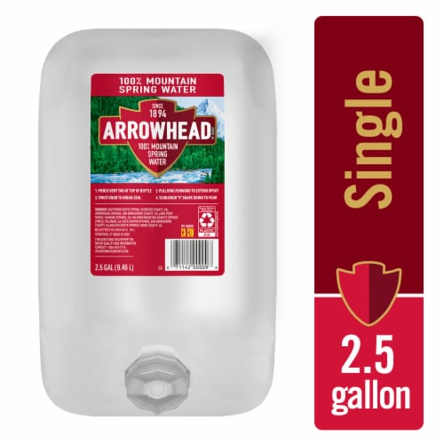 Arrowhead® Mountain Spring Gallon Water Perspective: front