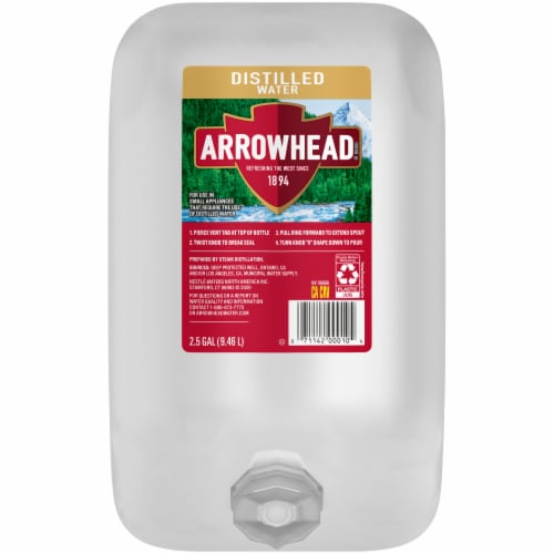 Arrowhead® Distilled Gallon Water Perspective: front