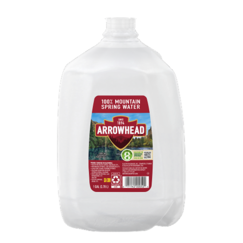 Arrowhead® 100% Mountain Spring Water Jug Perspective: front