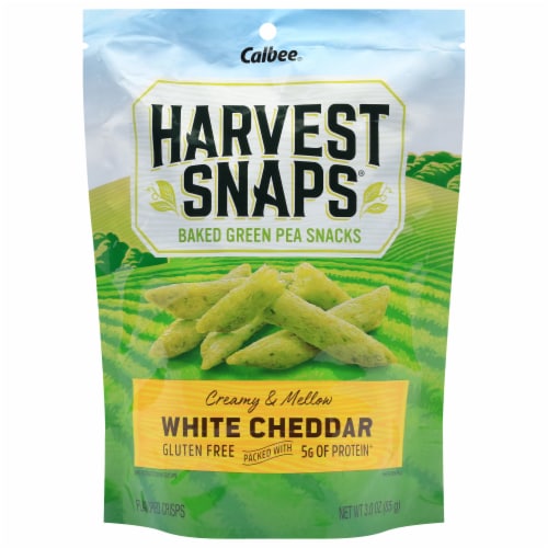 Calbee® Harvest Snaps® White Cheddar Baked Green Pea Snacks