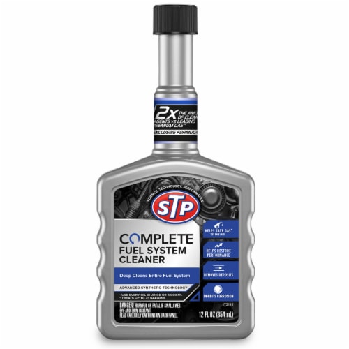 STP Complete Fuel System Cleaner Perspective: front