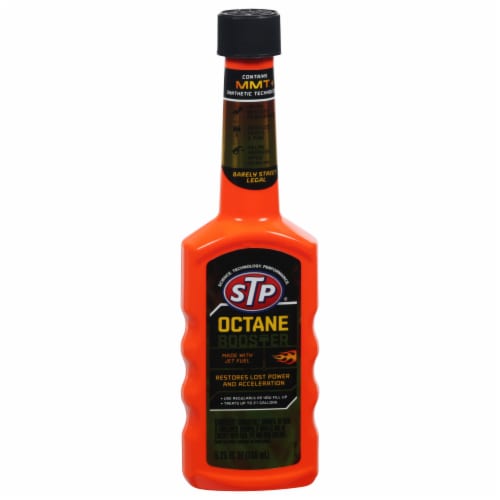 STP® The Racers Edge Octane Booster Perspective: front