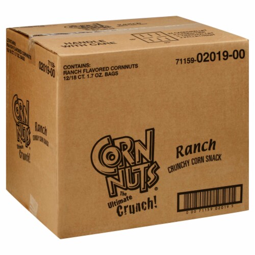 CornNuts Ranch - 1.7 oz. bag, 216 per case Perspective: front