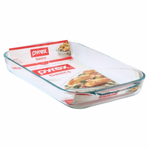 Pyrex Oblong Dish - Clear Perspective: front