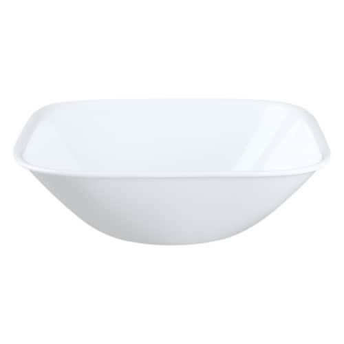 Corelle® Rounded Square Bowl - Pure White Perspective: front
