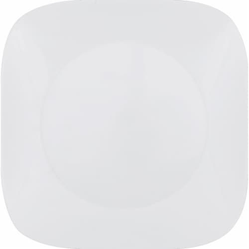 Corelle® Rounded Square Plate - Pure White Perspective: front