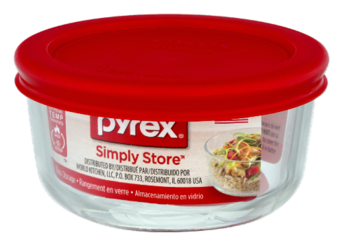Pyrex Simply Store Glass Storage Container Perspective: front
