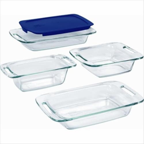 Pyrex Easy Grab 4 Piece Bakeware Set