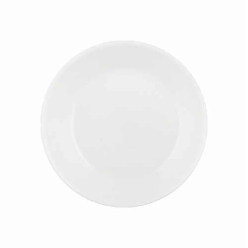 Correlle 4.75 in. White Dipping Plate Mini Dish Perspective: front