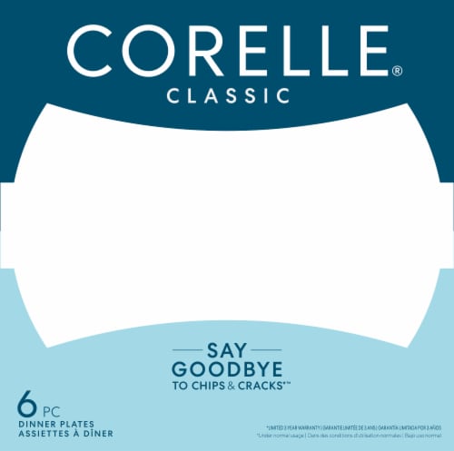 Corelle® Classics Laminated Glass Dinner Plate Perspective: front
