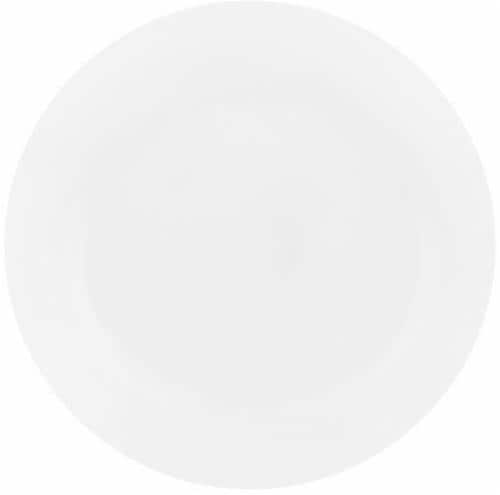 Corelle Livingware Luncheon Plates - Winter Frost White Perspective: front