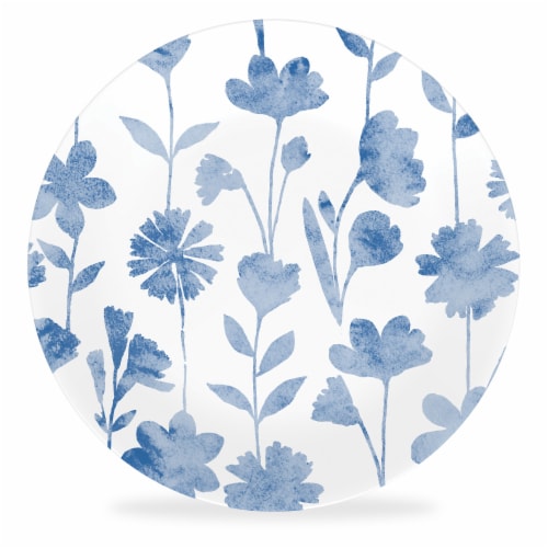 Corella® Botanical Stripes 8.5 Inch Salad Plate Perspective: front