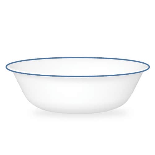 Corella® Botanical Stripes 18 Oz Cereal Bowl Perspective: front