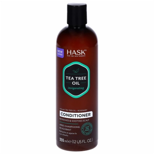 HASK® Tea Tree Oil & Rosemary Invigorating Conditioner Perspective: front