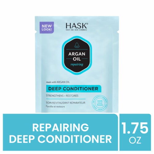 Hask® Argan Oil Intense Deep Conditioning Hair Treatment Perspective: front