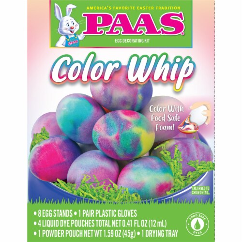 PAAS® Color Whip Egg Decorating Kit Perspective: front