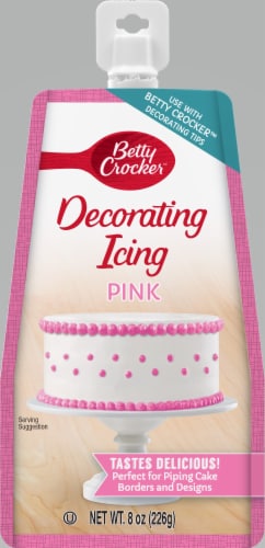 Betty Crocker™ Pink Decorating Icing Perspective: front