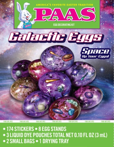 PAAS® Galactic Egg Decorating Kit Perspective: front