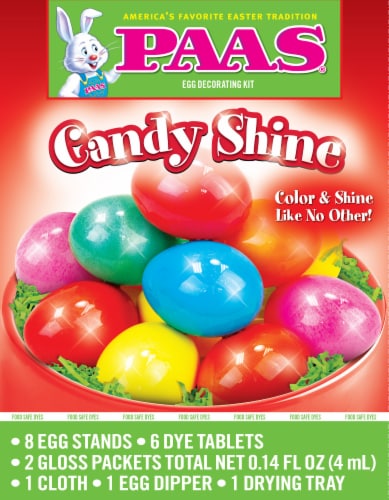 PAAS® Candy Shine Egg Decorating Kit Perspective: front