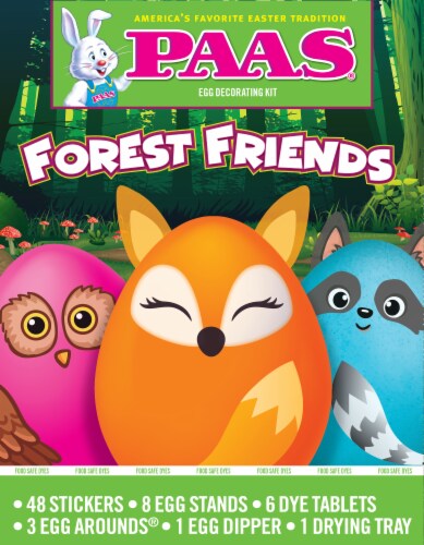 PAAS® Forest Friends Egg Decorating Kit Perspective: front