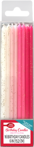 Betty Crocker™ Birthday Candles - Pretty In Pink Perspective: front