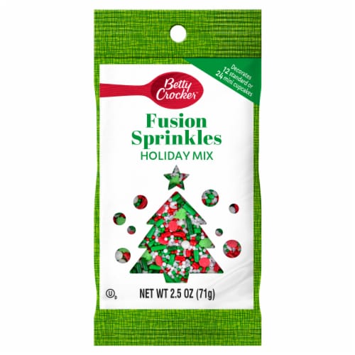 Betty Crocker™ Holiday Mix Fusion Sprinkles Perspective: front