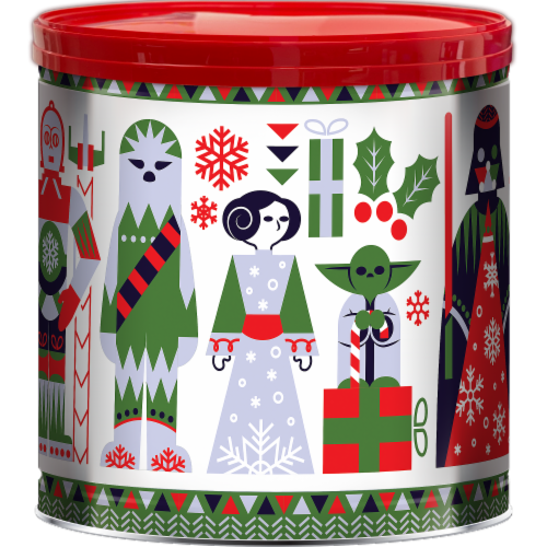 GiftPOP™ Star Wars Variety Holiday Popcorn Bucket Perspective: front