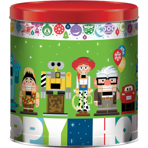 GiftPop Disney® Pixar Nutcrackers Assorted Popcorn Tin Perspective: front