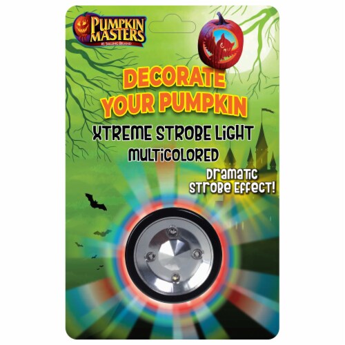 Pumpkin Masters® Halloween Multicolor Xtreme Strobe Light Perspective: front
