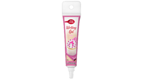 Betty Crocker Pink Writing Gel Perspective: front