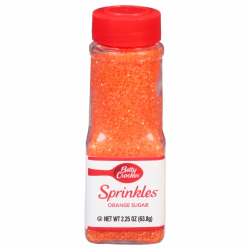 Betty Crocker™ Orange Sugar Sprinkles Perspective: front