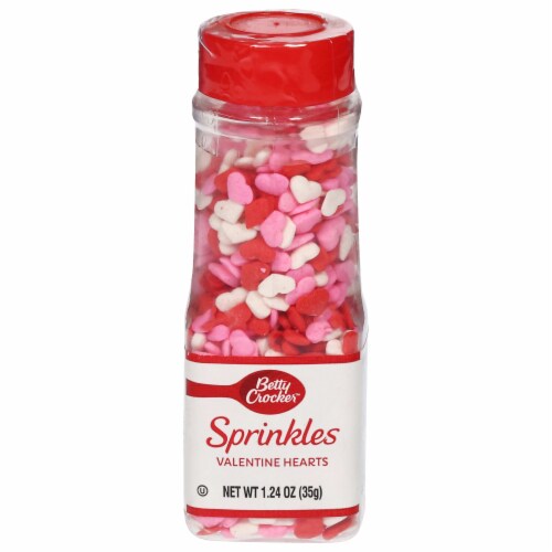 Betty Crocker™ Valentine Hearts Decors Perspective: front