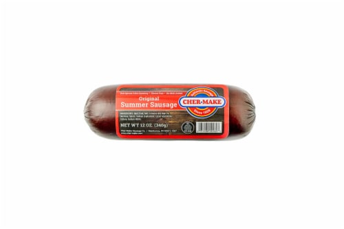 Cher-Make Hardwood Smoked Summer Sausage Perspective: front