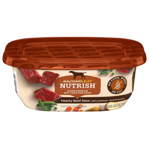 Rachael Ray® Nutrish® Hearty Beef Stew Recipe Wet Dog Food Perspective: front