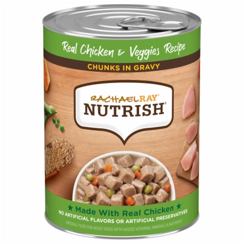 Rachael Ray® Nutrish® Real Chicken Chunks in Gravy Dog Food Perspective: front