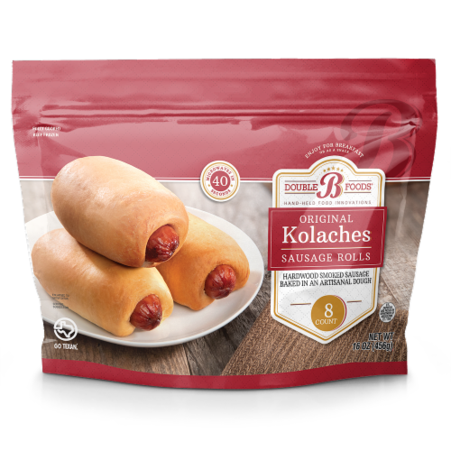 Double B Food Original Kolaches Sausage Rolls Perspective: front