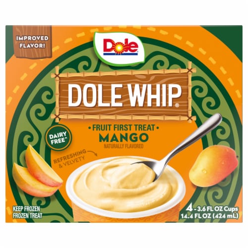 Dole® Mango Dole Whip® Cups Perspective: front